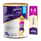 بدياشور كومبليت 1+ حليب اطفال بطعم الفانيلا 400 جرام