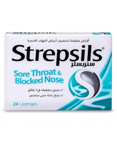 STREPSILS MENTHOL 24LOZ