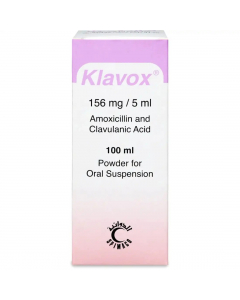 KLAVOX  SUSP 156MG