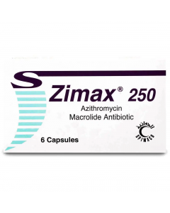 ZIMAX 250MG 6CAP