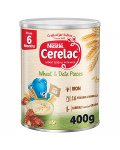 سيريلاك قمح و قطع تمر 400 جرام