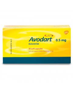 AVODART 0.5MG 30CAP