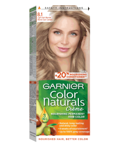 GARNIER COLOR NATURALS 8.1 LIGHT ASH BLONDE