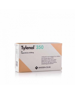 تايلينول 350 ملجم 10 تحاميل