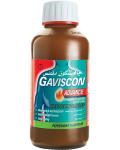 GAVISCON ADVANCE PEPPERMINT 300ML