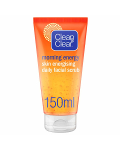 CLEAN & CLEAR MORNING ENERGY ENERGISING FACIAL SCRUB TUB 150ML