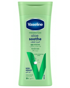 VASELINE INTENSIVE CARE ALOE SOOTHE LOTION 200ML