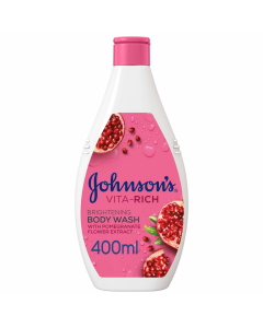 JOHNSON BRIGHTENING POMEGRANATE BODY WASH 400ML