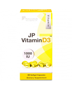 JP VITAMIN D3 1000 IU 60 CAPSULES