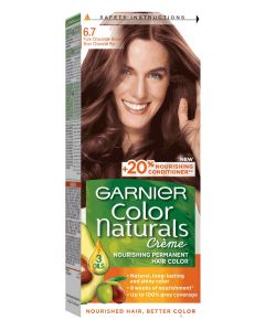 GARNIER COLOR NATURALS 6.7 PURE CHOCOLATE BROWN