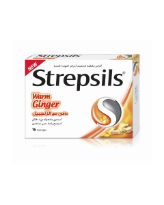 STREPSILS GINGER 16LOZ