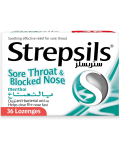 STREPSILS MENTHOL PACK 36 LOZ