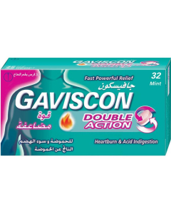 GAVISCON DOUBLE ACTION 32TAB