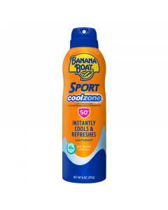 سبراي Banana Boat سبورت كول زون SPF 50 متوفر في صيدلية اوتلت