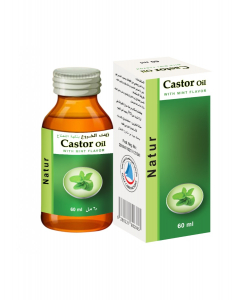 ناتور زيت خروع نعناع 60مل