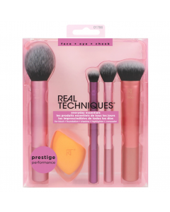 REAL TECHNIQUES EVERYDAY ESSENTIALS MAKEUP BRUSHES 01786