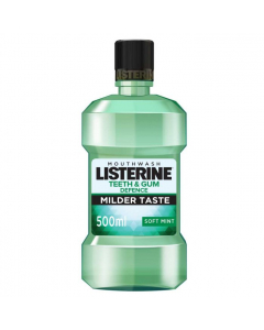 LISTERINE TEETH GUM DEFENCE MILD MOUTH WASH 500ML