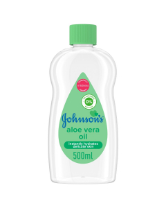 JOHNSON BABY ALOE VERA BABY OIL 500ML