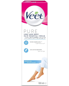 VEET PURE LEGS BODY SENSITIVE HAIR REMOVER CREAM 100ML