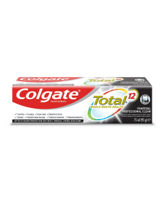 COLGATE TOTAL CHARCOAL PROFESSIONAL CLEAN TOOTHPASTE 75ML