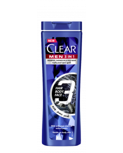 CLEAR SHAMPOO 3 IN 1 COMPLETE CARE 200ML