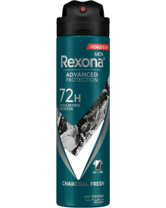 REXONA DEODORANT SPRAY MAN NATURAL CHARCOAL 150ML