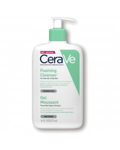 CERAVE FOMAING CLEANCER GEL FOR NORMAL TO OILY SKIN 473ML