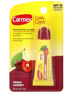 CARMEX FRESH CHERRY MOISTURIZING LIP BALM WITH SUNSCREEN SPF15 10G