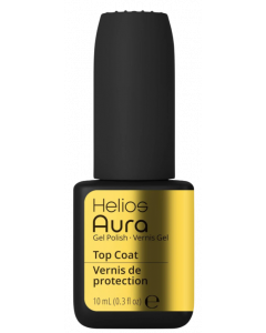 HELIOS AURA GEL POLISH TOP COAT