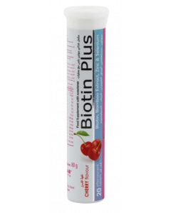 BIOTIN PLUS EFFERVESCENT VITAMIN FOR HAIR AND NAIL 20 TABLETS