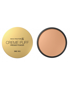 MAX FACTOR CREME PUFF COMPACT POWDER CANDLE GLOW 55