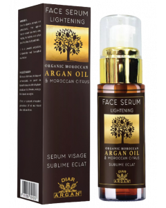 DIAR ARGAN FACE SERUM LIGHTENING MOROCCAN CITRUS 30ML