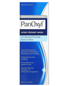 PANOXYL ACNE CREAMY WASH 4% BENZOYL PEROXIDE 170G