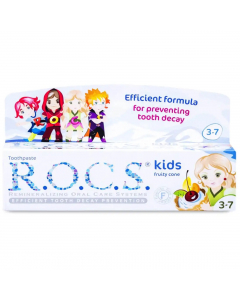 R.O.C.S TOOTHPASTE KIDS FRUITY CONE GUM 35ML