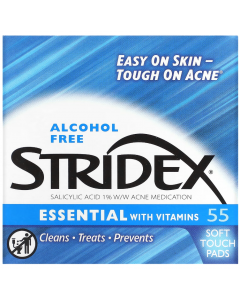 STRIDEX ESSENTIAL ALCOHOL FREE 55 SOFT TOUCH PADS