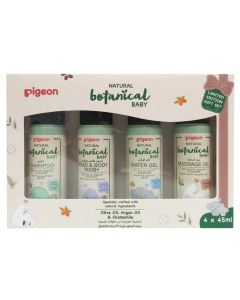 PIGEON OLIVE OIL & ARGAN OIL & CHAMOMILE LIMITED EDITON GIFT SET 4*45ML