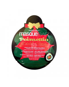 MASQUE BAR POINSETTIA SHEET MASK