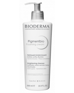 BIODERMA PIGMENTBIO FOAMING CREAM BRIGHTENING CLEANSER 500ML