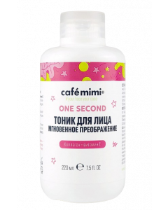 CAFE MIMI ONE SECOND FACIAL TONER INSTANT TRANSFORMATION 220ML