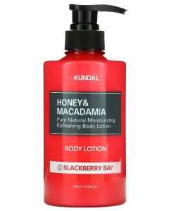 KUNDAL HONEY AND MACADAMIA PURE BODY LOTION BLACKBERRY BAY 500ML