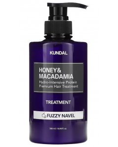 KUNDAL HONEY AND MACADAMIA PROTEIN TREATMENT BFUZZY NAVEL 500ML