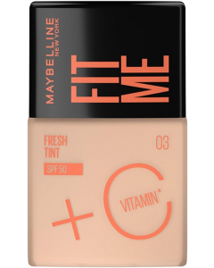 MAYBELLINE FIT ME FRESH TINT FOUNDATION SPF50 WITH VITAMIN C 03