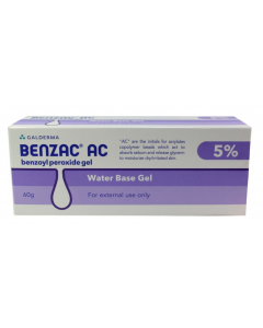 BENZAC AC 5%GEL 60GM