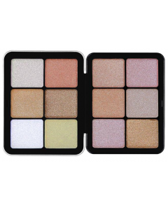 MAKE OVER22 ULTRA HD HIGHLIGHTER PALETTE 12 COLORS 01