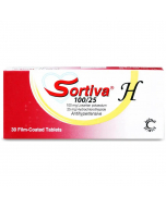 SORTIVA-H 100/25MG 30TAB