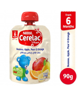 CERELAC PUREE 4 FRUITS  *90G